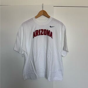 Nike University of Arizona White T-Shirt NWT Large